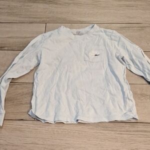 💐vineyard Vines Christmas Light Blue Long Sleeve Tee💘